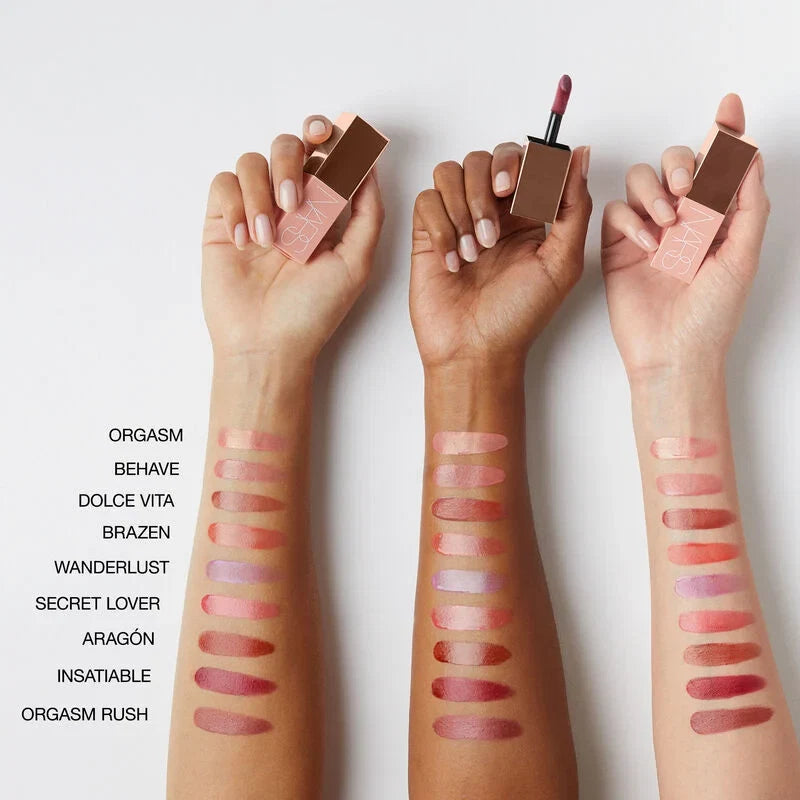 Dolce Vita | NARS Afterglow Liquid Blush 7ml Buildable Hydrating Blush with Sodium Hyaluronate and Vegan Protein