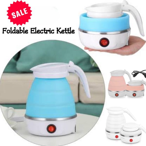 Foldable And Portable Teapot Water Heater Electric Kettle For Travel And Home Tea Pot Water Kettle Silica Gel Fast Water Boiling