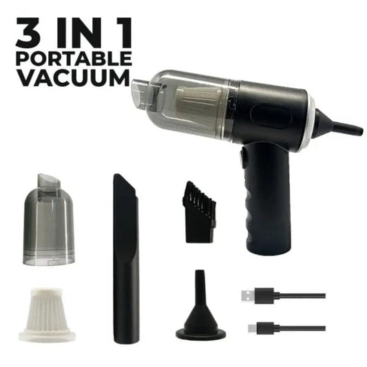 3 in 1 Rechargeable Portable Vacuum Cleaner