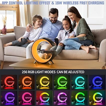 Led wireless charger Speaker