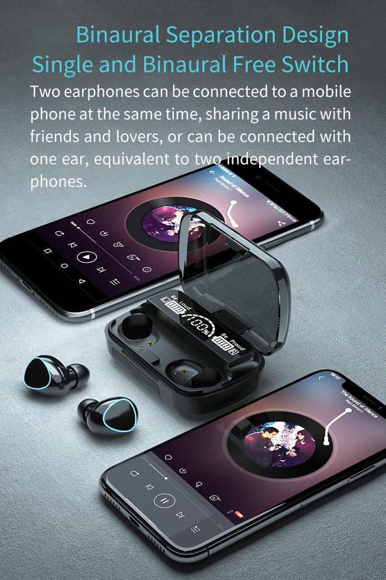 M10 Bluetooth Wireless Earphones