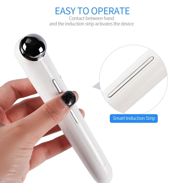 New Mini Electric Vibration Portable Eye Massager Anti-ageing Wrinkle Dark Circle Pen Removal Rejuvenation Beauty Care