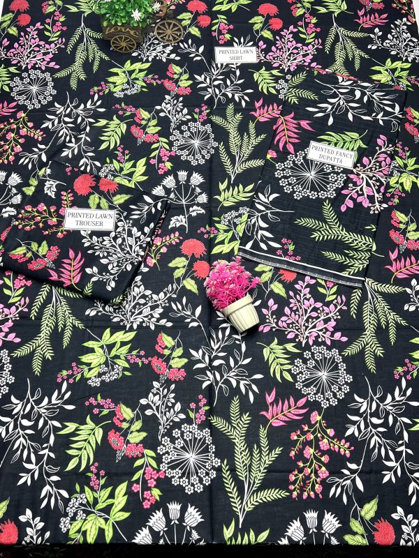 Maria B Lawn | Unstitched Collection 3 Pieces