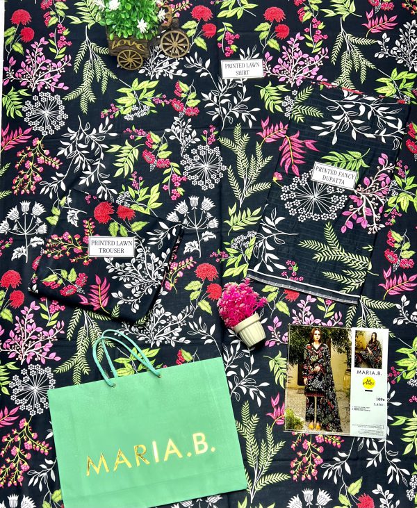 Maria B Lawn | Unstitched Collection 3 Pieces