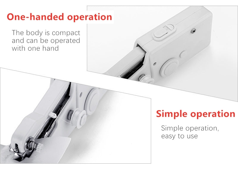 Portable Handheld Mini Sewing Machine