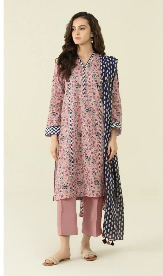 Sapphire Khaddar Unstitched L 3 Pcs