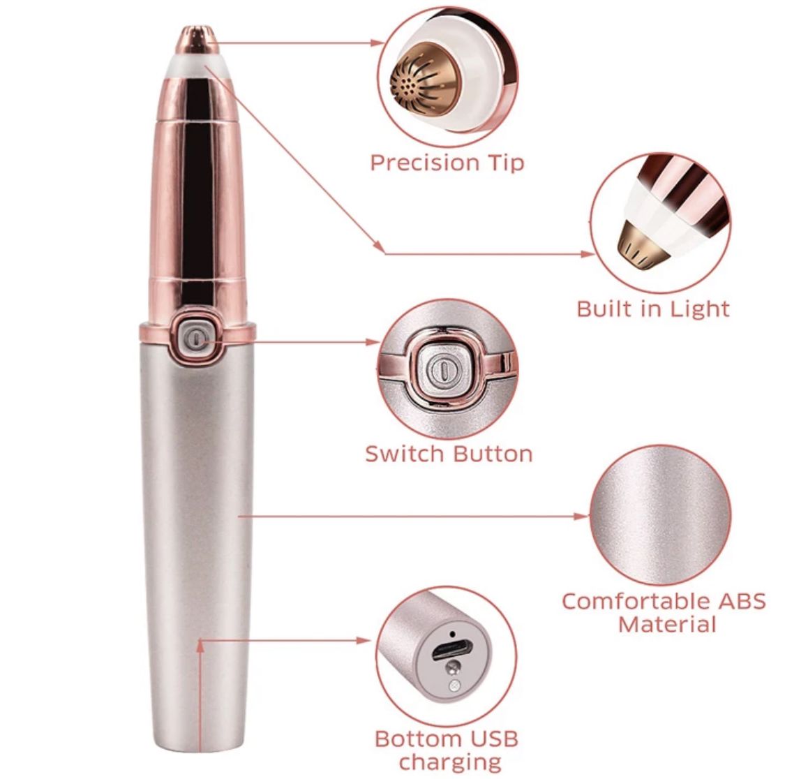 Flawless Brows Eyebrow Hair Remover Machine